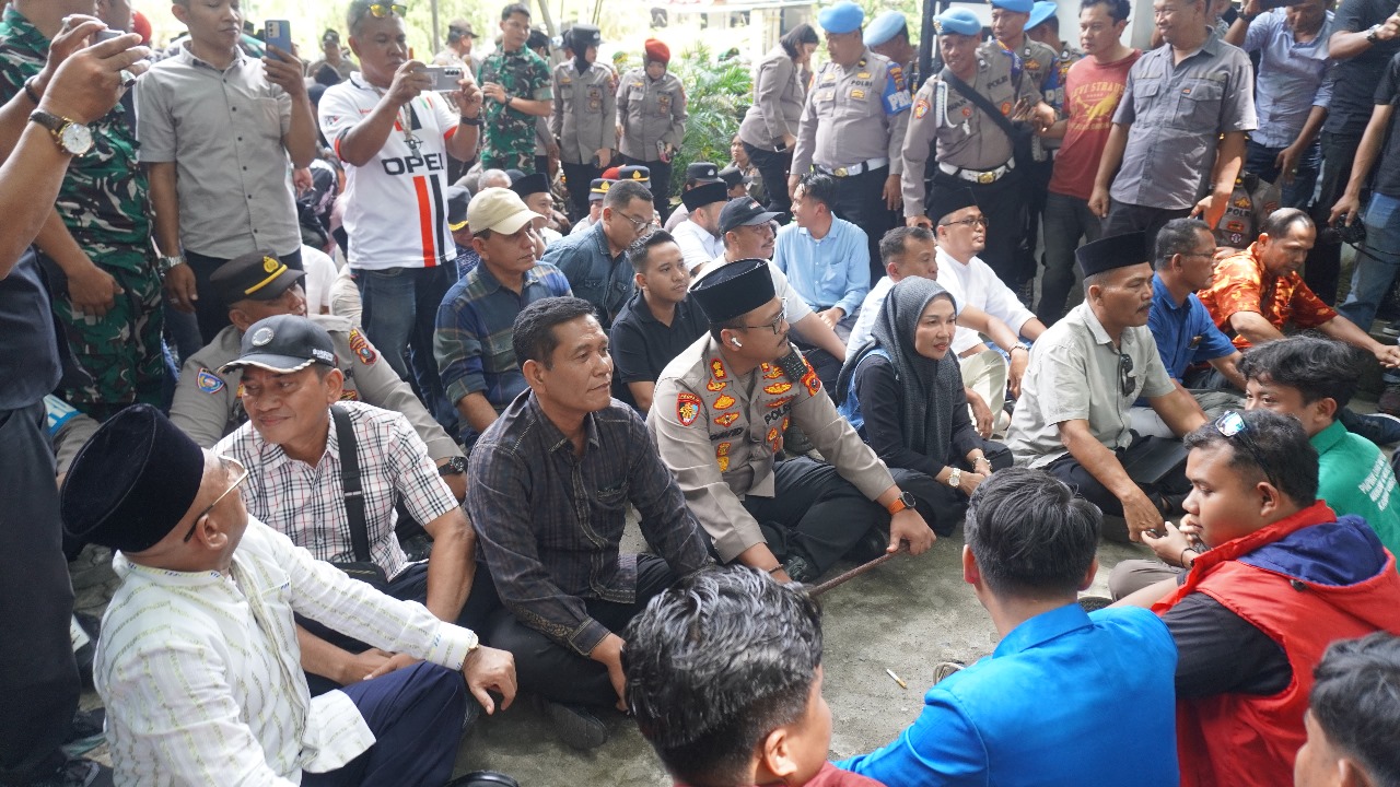 DPRD Langkat Terima Aksi Damai Mahasiswa Terkait Kenaikan Tunjangan DPR RI