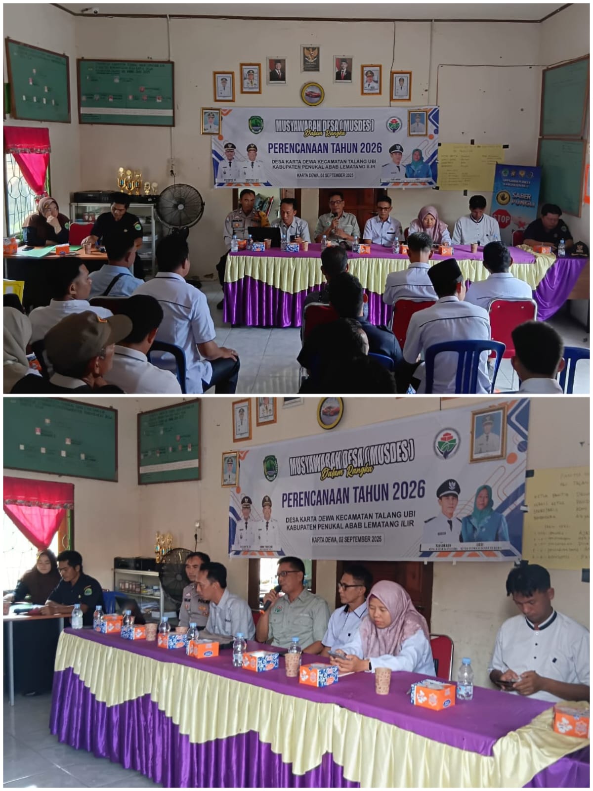 Polsek Talang Ubi Pastikan Keamanan Musdes Perencanaan Tahun 2026 Desa Karta Dewa