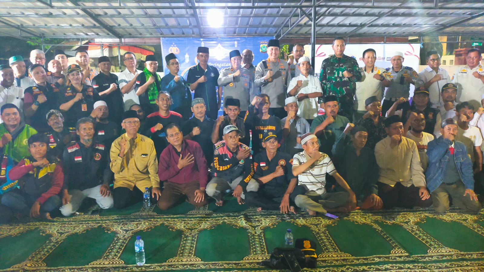 Ratusan Warga Padati Polsek Cakung, Maulid Nabi dan Doa Lintas Agama Jadi Simbol Kebersamaan