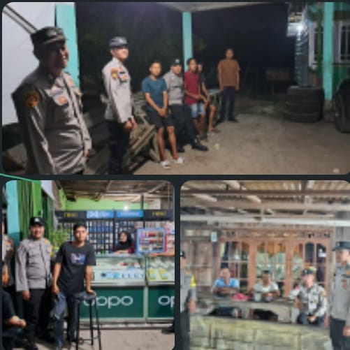 Tetap Jaga Situasi Kamtibmas dan Isu Provokatif, Polsek Tanah Abang Intensifkan Patroli Sambang