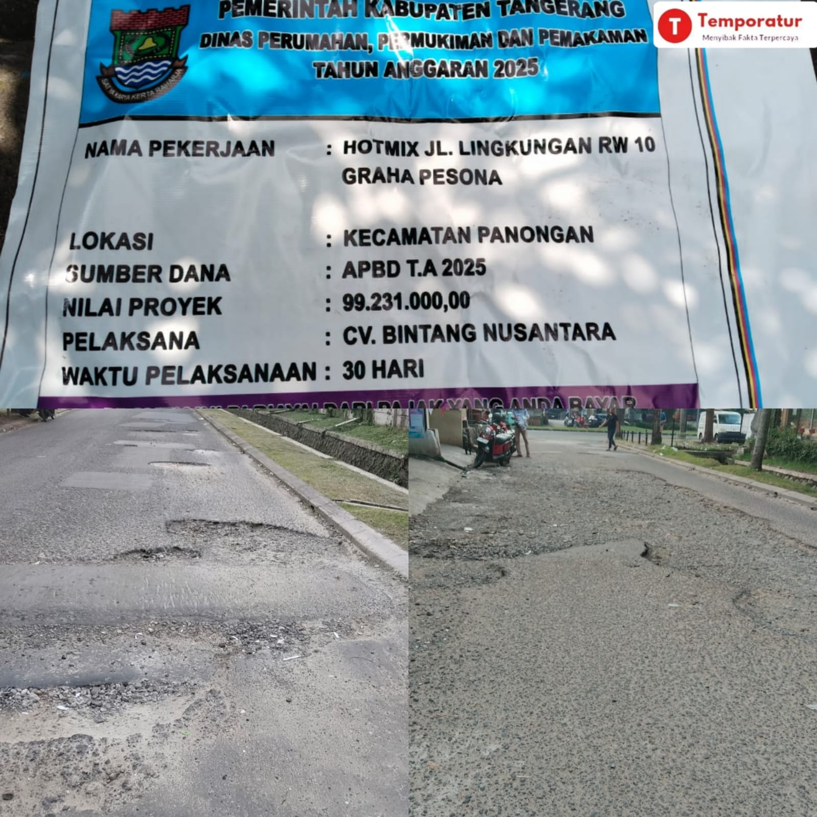 LSM KCBI: Diduga Tak Tepat Sasaran, Proyek Miliaran di Kabupaten Tangerang Dituding Hanya Menguntungkan Kontraktor
