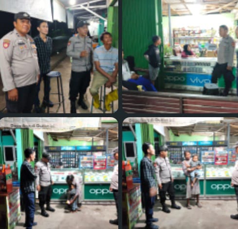 Jaga Kondisi Kamtibmas Polsek Tanah Abang Gelar Patroli dan Sambang