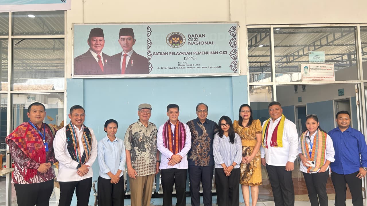 Kemenko Polkam Pastikan Kesiapan Gizi dan Layanan Kesehatan Saat Tinjau Program Prioritas Presiden di Kupang