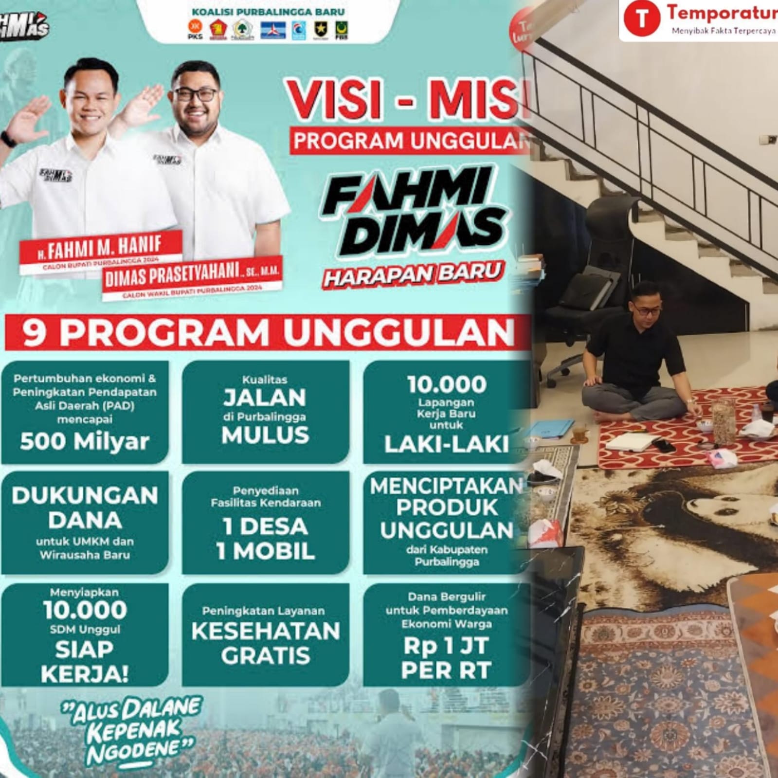 Forum Purbalingga Bersatu akan Tagih Janji Politik Bupati