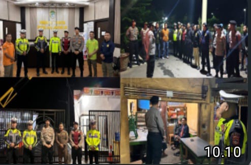 Tim UKL II Polres PALI Gelar Patroli Sambang dan Penebalan Mako