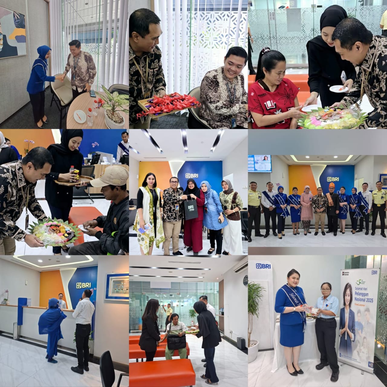 Peringati Hari Pelanggan Nasional BRI Sudirman 1 Komitmen Berikan Pelayanan Terbaik