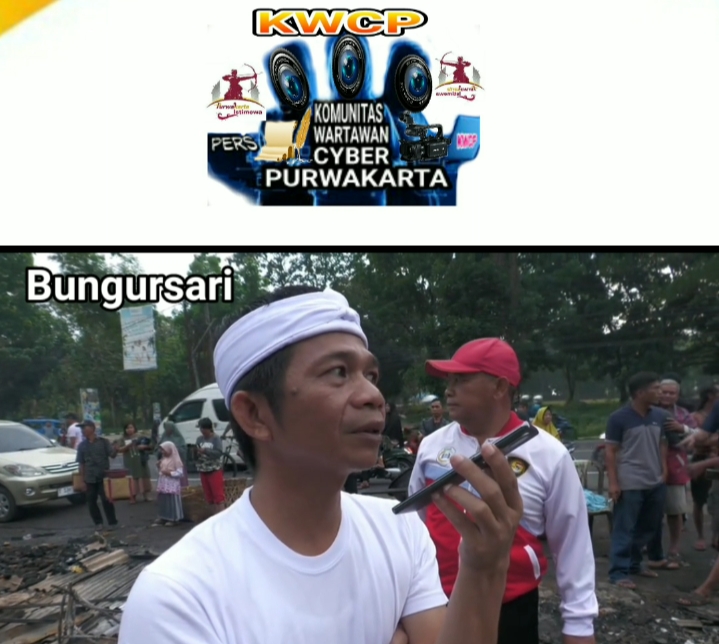 Saepul Bahri Bupati Purwakarta Sigap Meninjau Lokasi Kebakaran