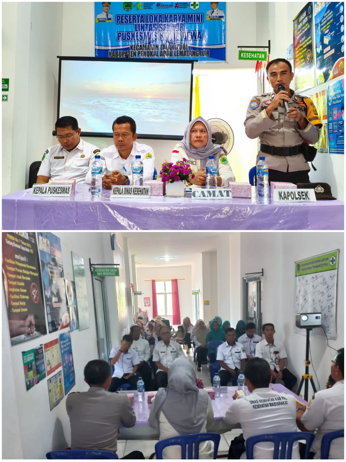 Gelar Rapat Loka Karya Lintas Sektor, Puskesmas Karta Dewa Bahas Penguatan Layanan Kesehatan