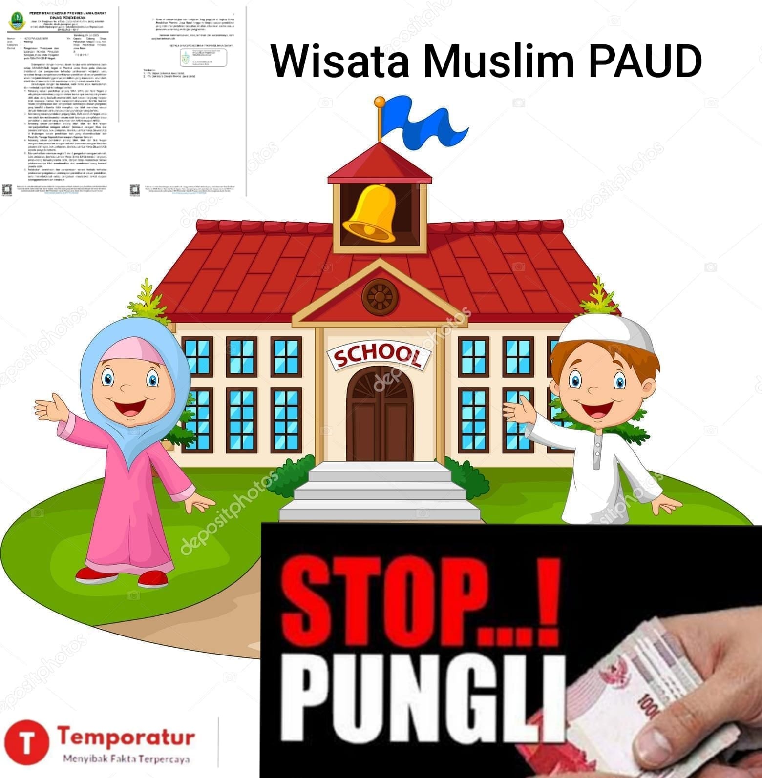 Gebyar Anak Muslim di PAUD  di Kedungwaringin Bekasi Sarat Dugaan Pungli ?