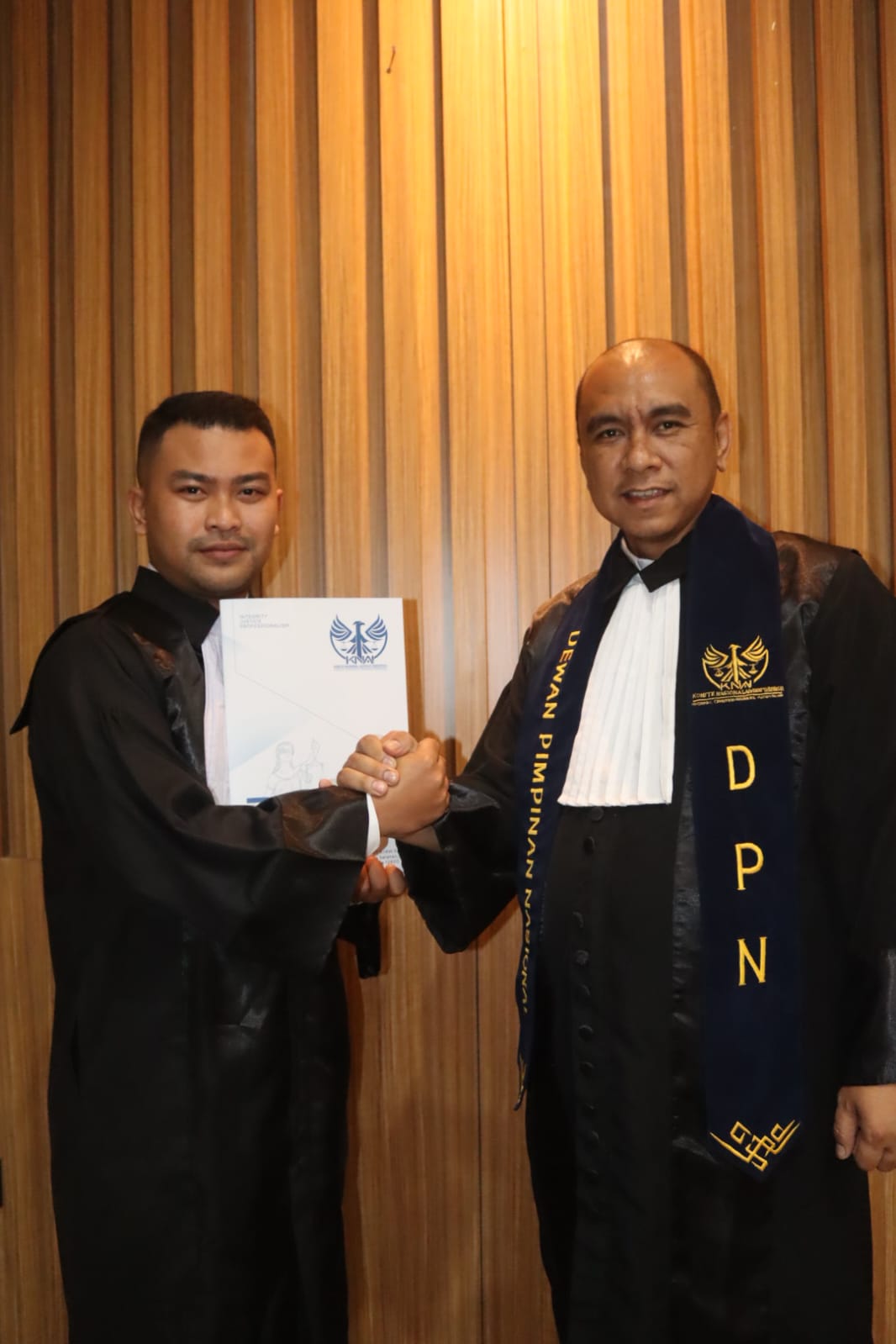 Ketua DPW KNAI Banten Titip Harapan Besar kepada Advokat Muda M. Aqil Bahri, S.H
