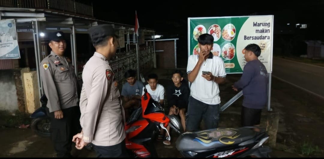 Wujudkan Keamanan dan Ketertiban Masyarakat, Polsek Talang Ubi Gelar KRYD
