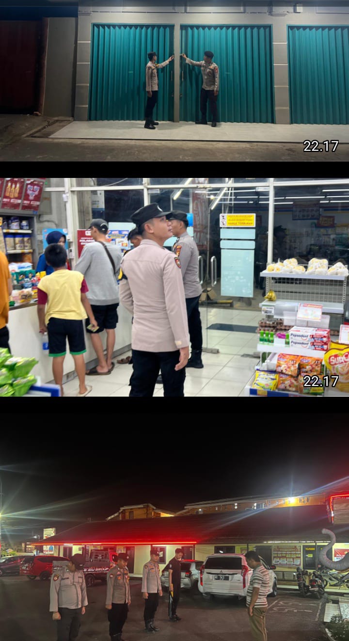 Jaga Stabilitas Kamtibmas dan Kelancaran Lalu Lintas, Polsek Talang Ubi Gelar KRYD