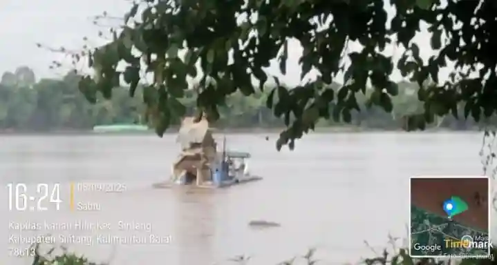 PETI di Sungai Kapuas Sintang Marak, Instruksi Mabes Polri Diabaikan?