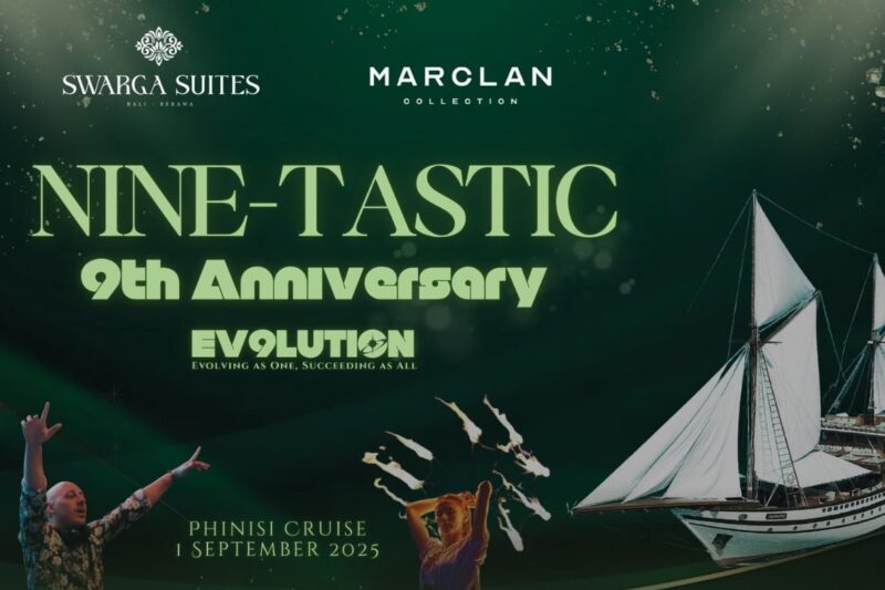 Merayakan 9 Tahun Swarga Suites Bali Berawa Dengan Konsep “Nine-Tastic”