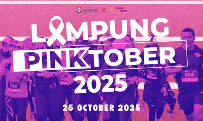 Pinktober Run 2025 – Event Galang Dana Kanker Payudara Termeriah di Lampung