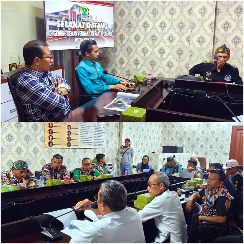 Komisi IV DPRD Kota Bekasi Gelar Audiensi dengan LSM GMBI dan Disparbud Kota Bekasi Terkait Monumen Perjuangan Kali Bekasi