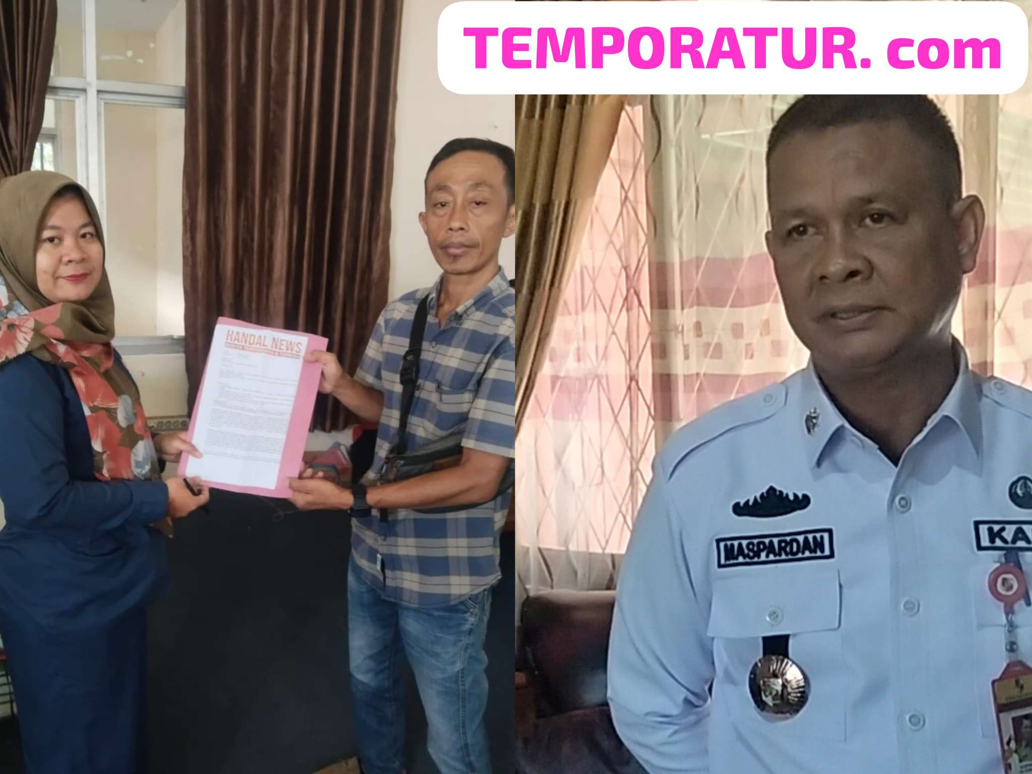 Diduga Korupsi Dana Desa, Desa Cabang Abung Raya dan Gunung Keramat Resmi Dilaporkan ke Inspektorat Lampung Utara