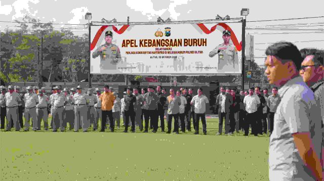 Apel Kebangsaan Paguyuban Pekerja Kabupaten Blitar, Wujud Sinergi Persatuan dan Semangat Kebangsaan