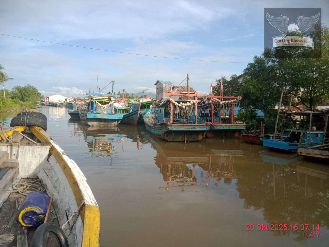 Muara Dan sungai Kuala Singkawang Semakin Dangkal, Kemana Harus Mengadu