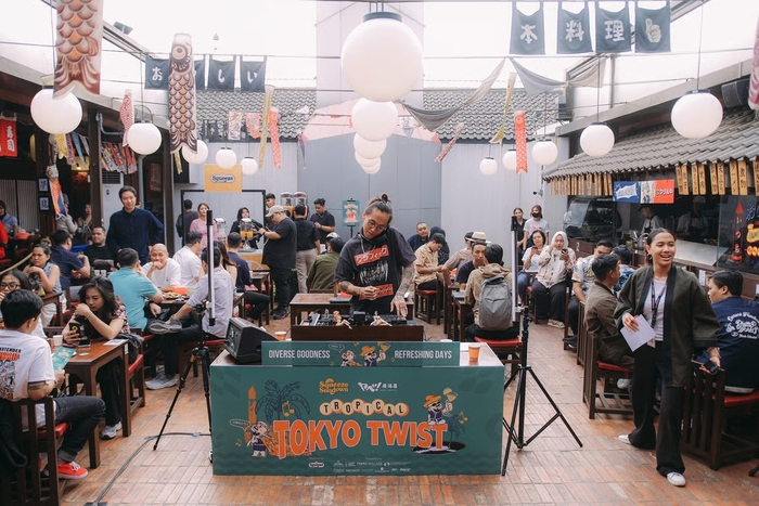 KOLABORASI PARA PENGUSAHA F&B BANDUNG UNTUK MENGAPRESIASI CUSTOMER: SQUEEZE SUNDOWN VOL.V – TROPICAL TOKYO TWIST