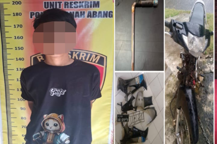 Unit Reskrim Polsek Tanah Abang  Tangkap Residivis Kasus Curanmor 