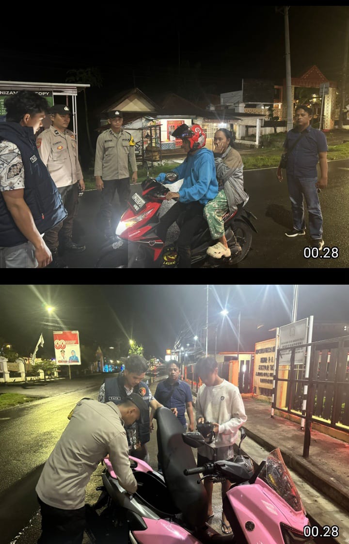 Ciptakan Situasi Kamtibmas Yang Kondusif, Polsek Talang Ubi Gelar KRYD 