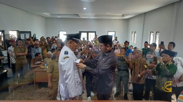 Sukacita Warga Desa Sukadanau dengan di Lantiknya Damin menjadi Pj Kepala Desa