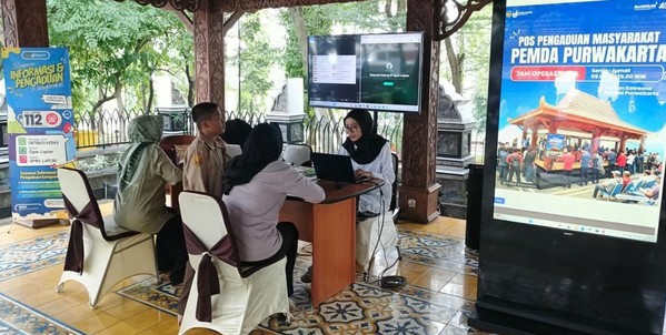 Bupati Purwakarta Resmikan Posko Pengaduan di Bale Katresna