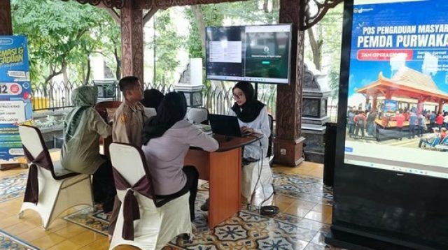 Saepul Bahri Bupati Purwakarta Resmi Membuka Posko Pengaduan di Bale Kresna