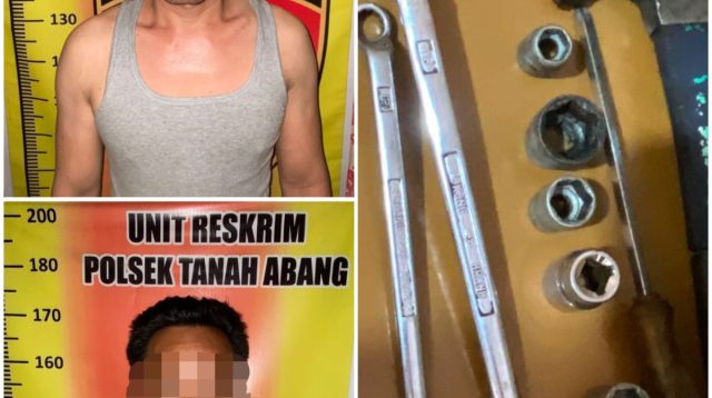 Polsek Tanah Abang Berhasil Ungkap Kasus Pencurian dengan Pemberatan di Pool PT. BRN