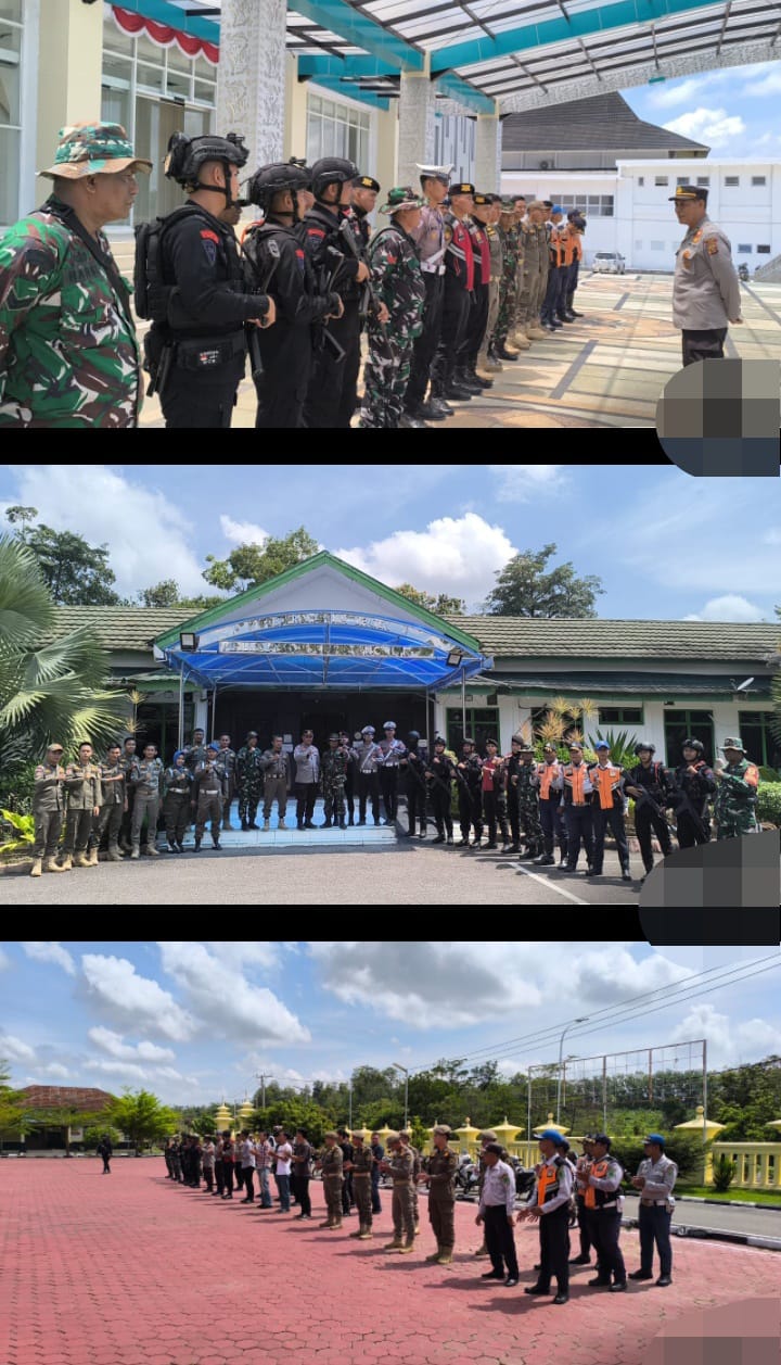 Apel Gabungan TNI–Polri dan Patroli Skala Besar di Kabupaten PALI