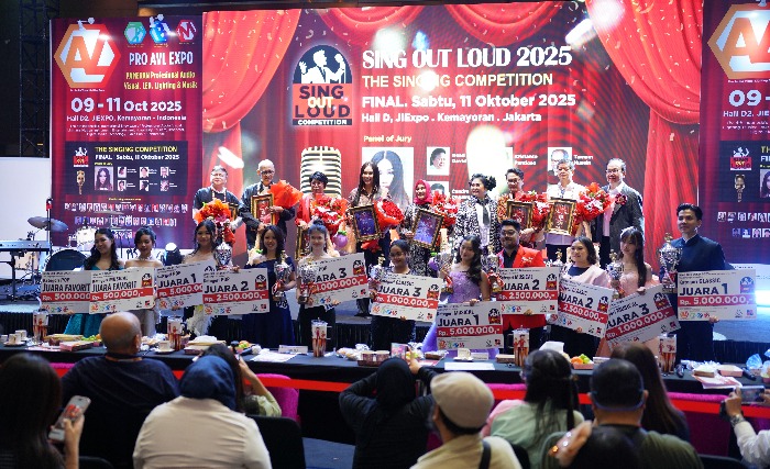 Kompetisi Vokal SING OUT LOUD 2025 Resmi Ditutup, Tahun Depan Bakal Hadir Lebih Spektakuler