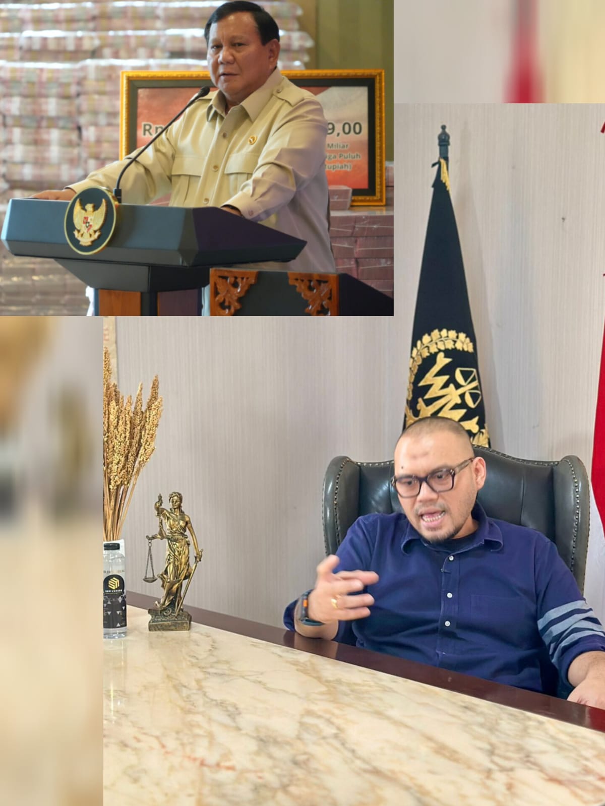 Hardjuno Apresiasi Langkah Tegas Presiden Prabowo dan Kejagung, Kembalikan Uang Negara Rp. 13.2 Triliun Dari Perkara Tipikor CPO