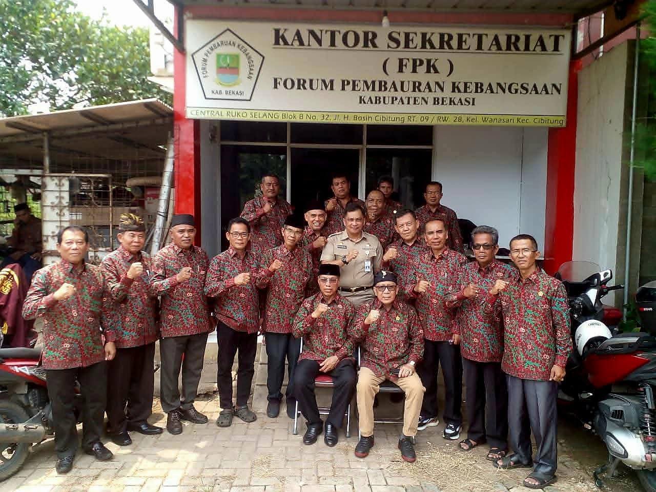 FPK Jabar Kunker ke Sekertariat FPK Kabupaten Bekasi