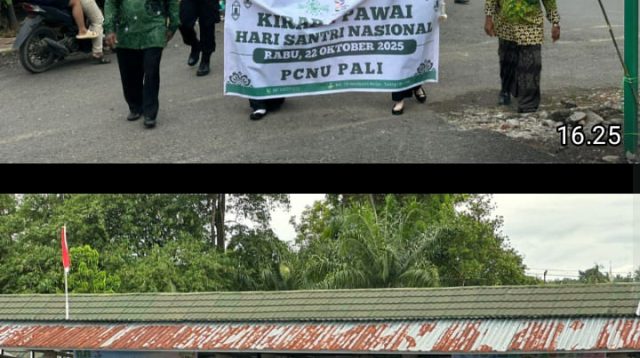 Wujud Sinergi dalam Menjaga Nilai Kebangsaan dan Keagamaan, Polres PALI Amankan Kegiatan Apel dan Pengajian Akbar Hari Santri Nasional 2025