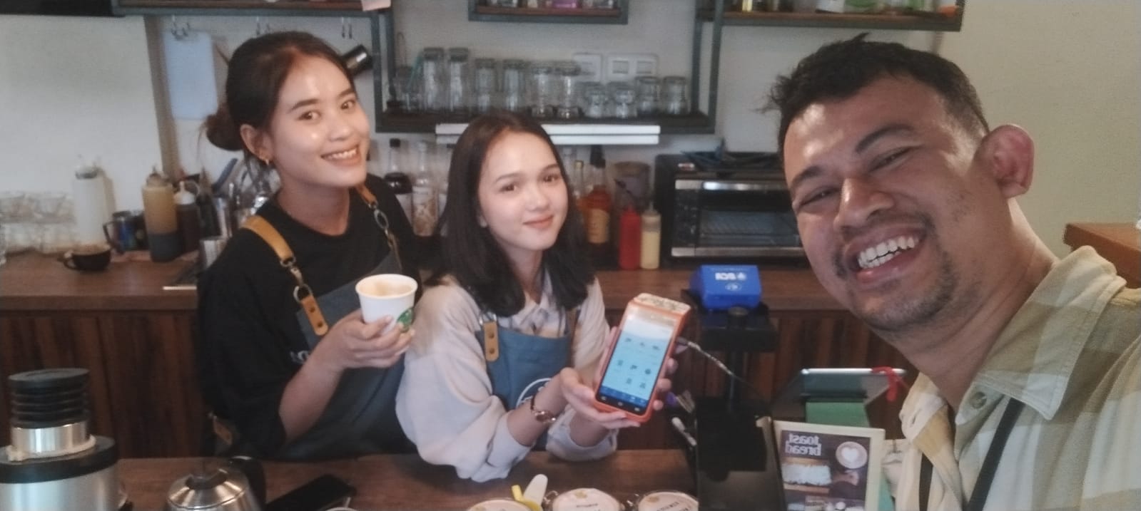 BRI KC Pancoran Gelar Kegiatan Penetrasi Mesin EDC ke Merchant