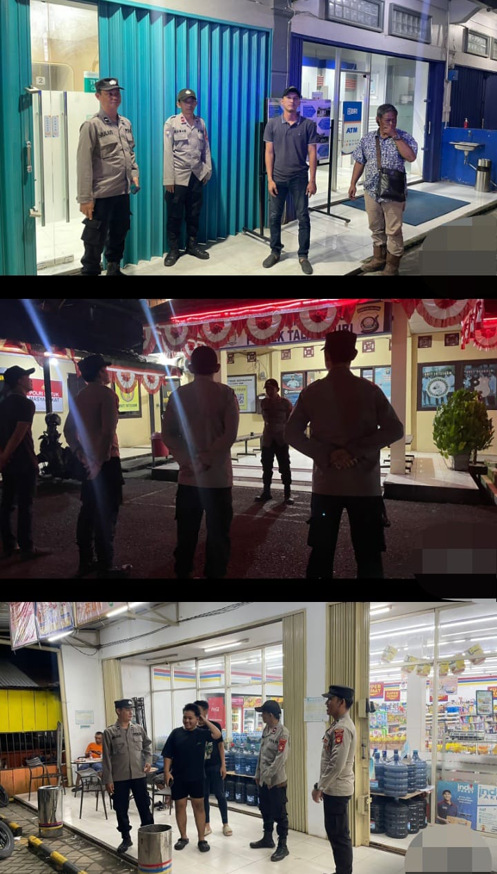 DALAM RANGKA CIPTA KONDISI KAMTIBMAS, POLSEK TALANG UBI GELAR KEGIATAN RUTIN YANG DITINGKATKAN (KRYD)