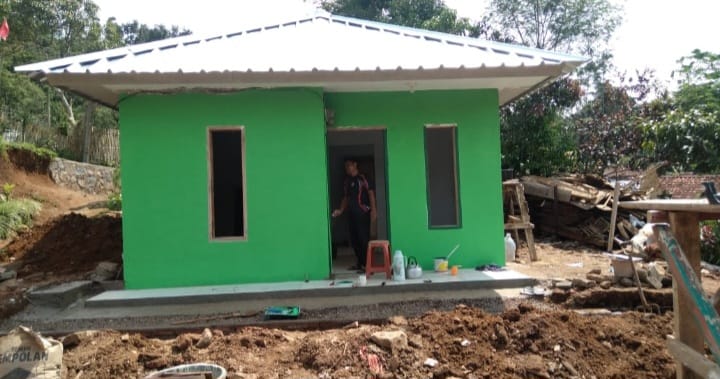 Kodim 0608/Cianjur Sukses Selesaikan Pembangunan Rutilahu Melalui TMMD Ke-126