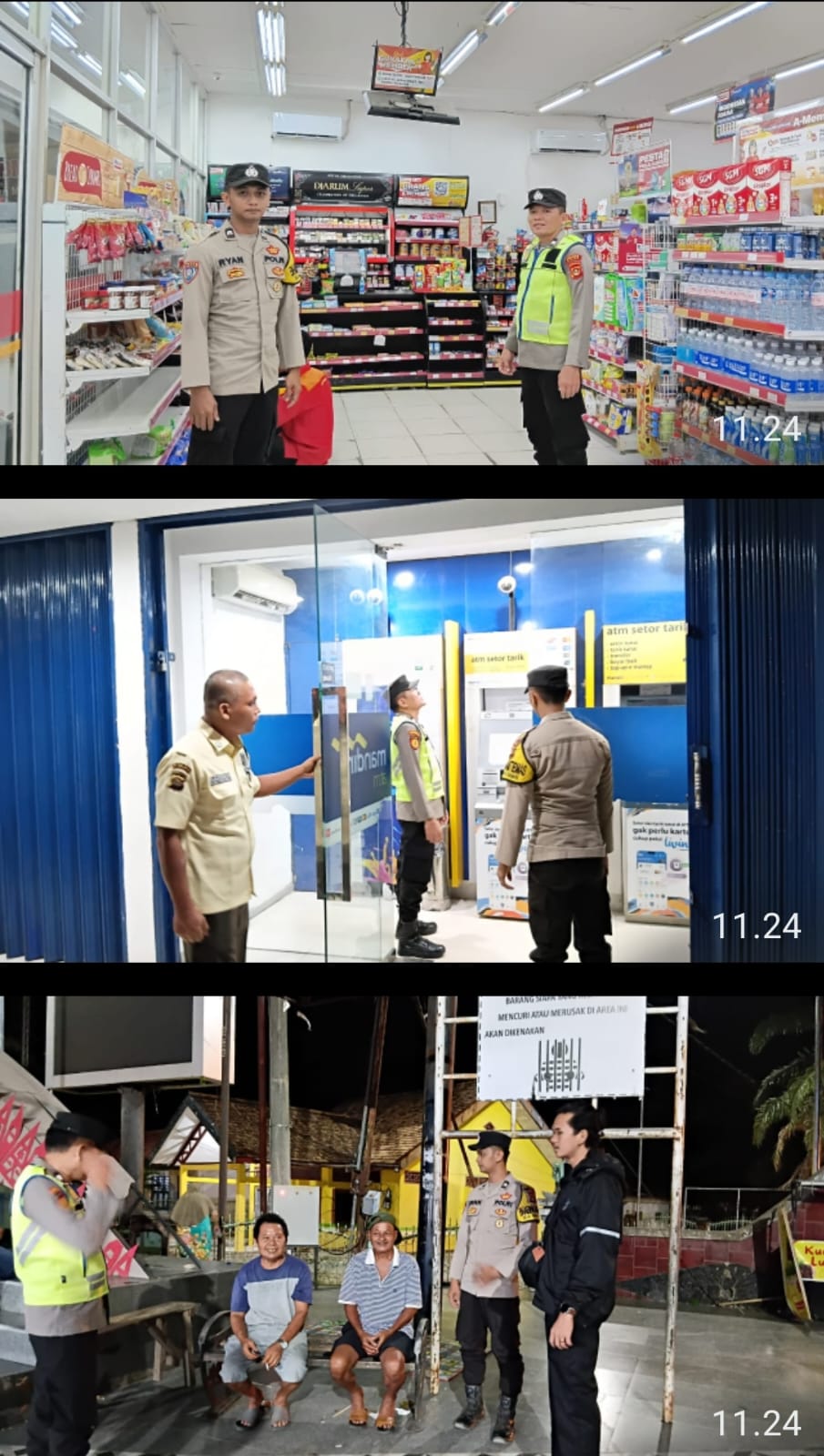 Polsek Talang Ubi Gelar KRYD, Wujud Nyata Komitmen Polres PALI Jaga Keamanan Masyarakat