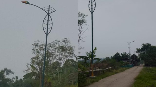 LSM JPKP Kabupaten Bekasi  Kritisi  Lampu PSU Padam di Desa Pasirtanjung