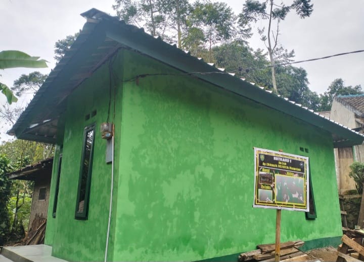 Hunian Sehat untuk Rakyat, TMMD 126 Rampungkan Rutilahu di Wangunjaya