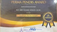 Abdul Hamid Wahid Dinobatkan Sebagai Pemimpin Daerah Paling Inovatif di Ajang Internasional Permapendis 2025