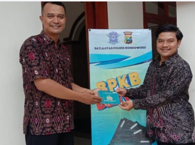 Polantas Menyapa, Samsat Bondowoso Beri Layanan BPKB Delivery