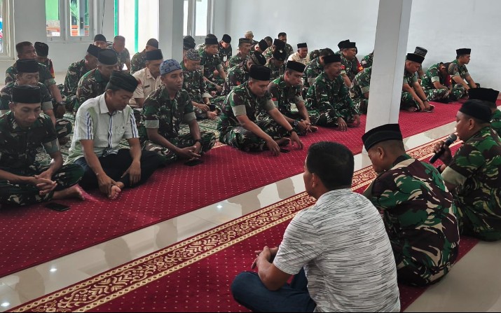 Wujud Syukur dan Kekompakan, Kasdim 0822 Mayor Inf Tanuri Pimpin Doa Bersama
