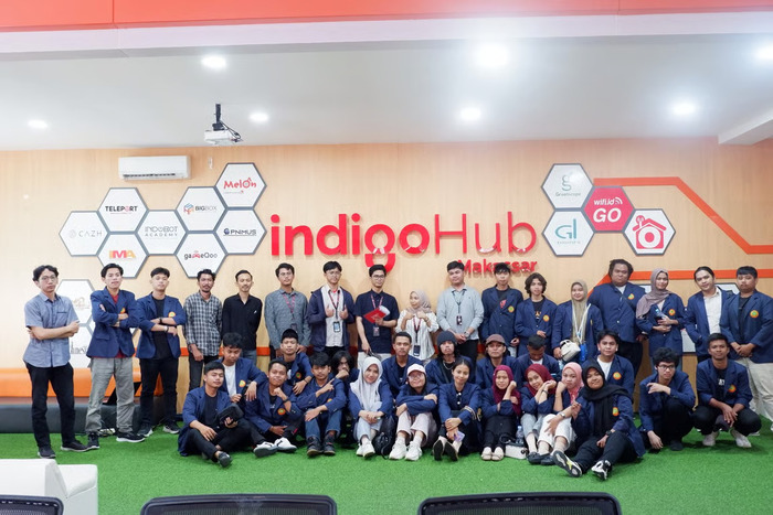 Kunjungan UNASMAN ke IndigoHub Makassar: Intip Langsung Program AI Connect Telkom