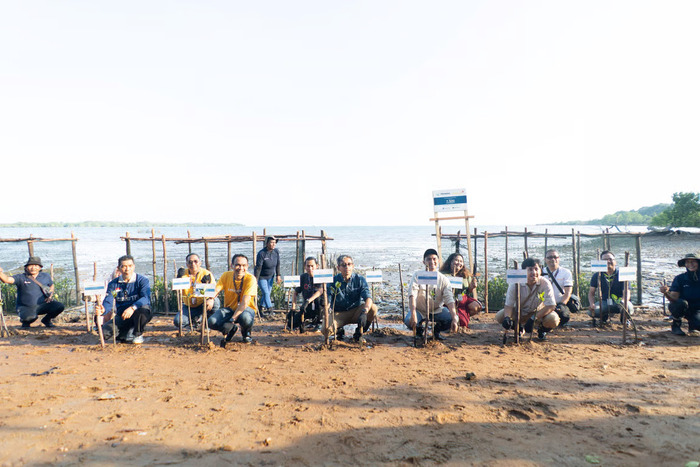 Lewat Program New Home-Pass, New Tree, Linknet Tanam 7.500 Pohon Mangrove di Kepulauan Riau