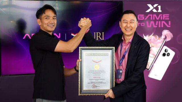 ADVAN Pecahkan Rekor MURI, Tampilkan Studio Bergerak di Super Brand Day TikTok Shop