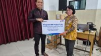 BRI Otista Region 6/Jakarta 1 Salurkan CSR berupa Komputer untuk SMP Cahaya Sakti