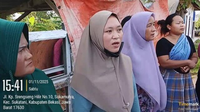 Tanggul Jebol Banjir Melanda Warga Histeris, Emak-emak Geram dengan Pemerintah Desa Sukamulya