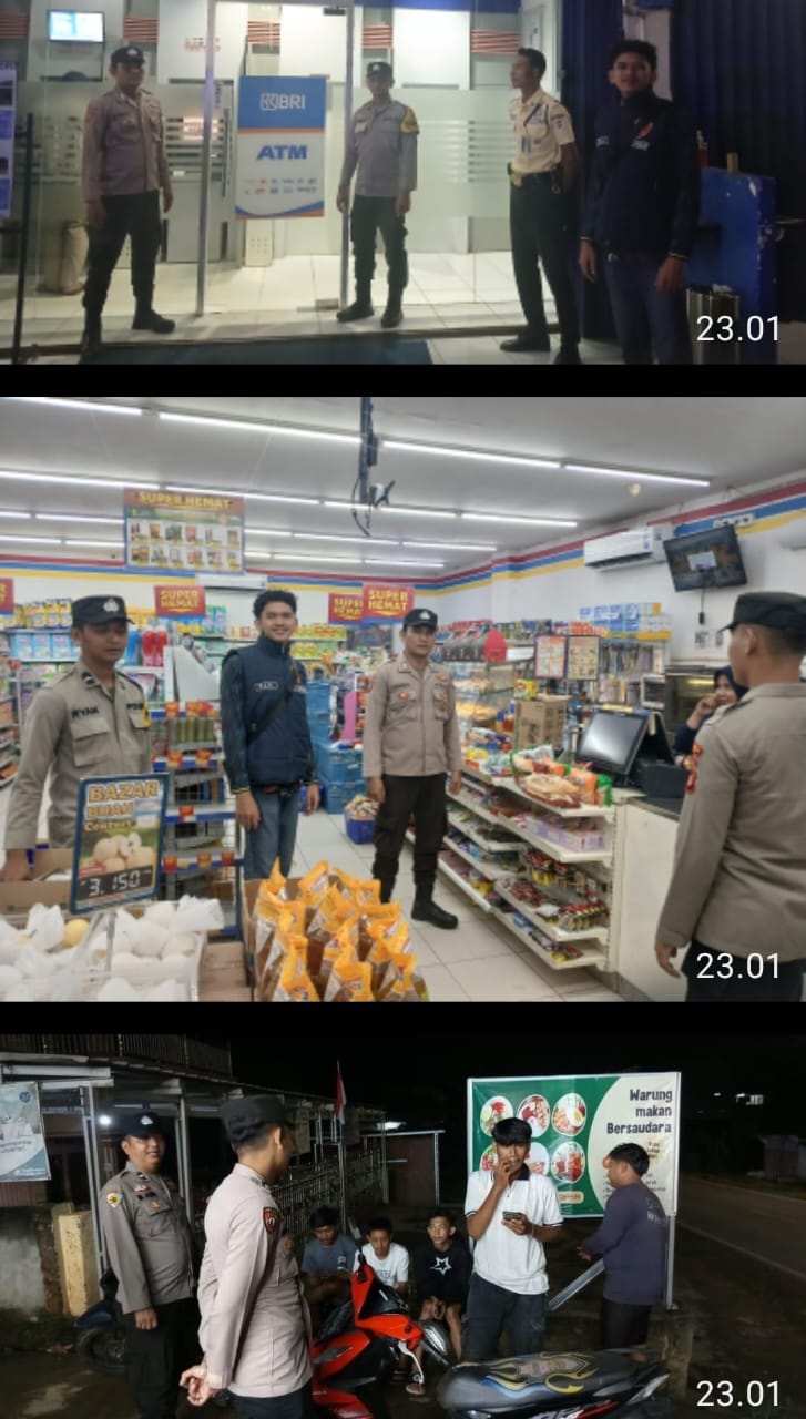 Polsek Talang Ubi Gelar KRYD, Wujudkan Keamanan dan Ketertiban Masyarakat di Wilayah Hukumnya